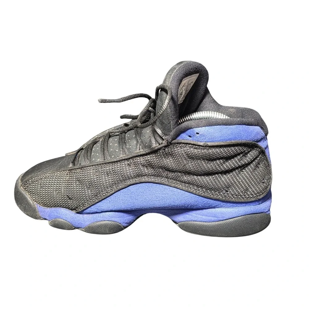 Nike Air Jordan 13 Retro Hyper Royal Black Blue Sneakers 414571-040 Mens 7.5
